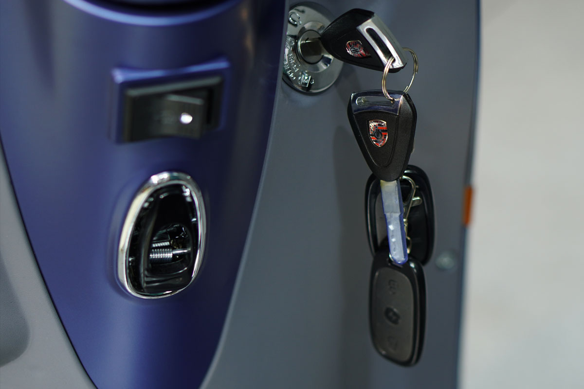 Chìa khóa thông minh Smart key của xe tay ga điện Honmaki S5